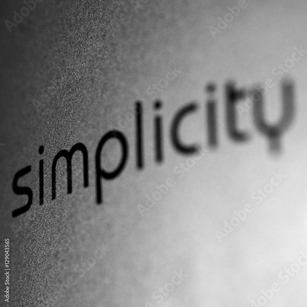 Obraz Simplicity