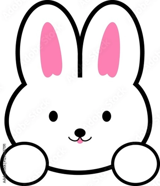 Fototapeta 토끼, rabbit