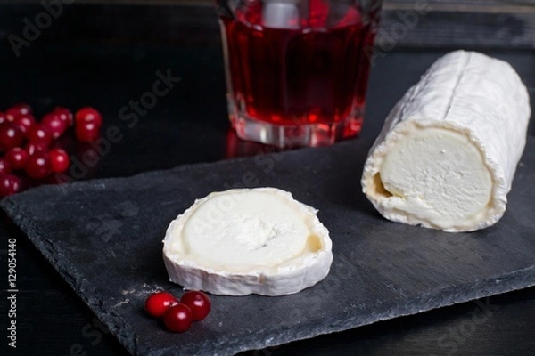 Obraz Fresh goat cheese