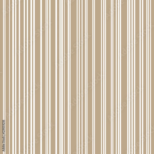 Fototapeta Coffee Lines background, brown and white stripes abstarct vector