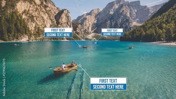 Fototapeta Elegant Call Out