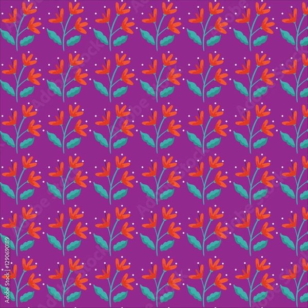 Obraz seamless floral pattern