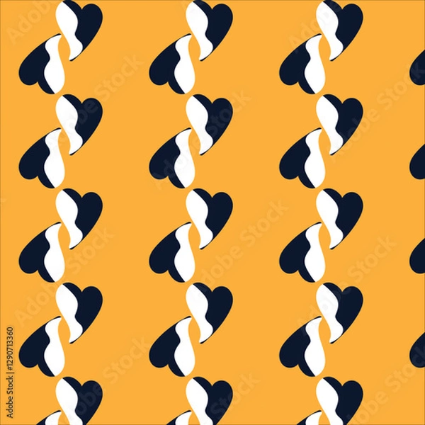 Fototapeta seamless pattern with funny cats