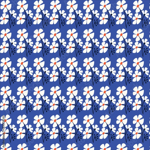 Fototapeta seamless pattern with stars