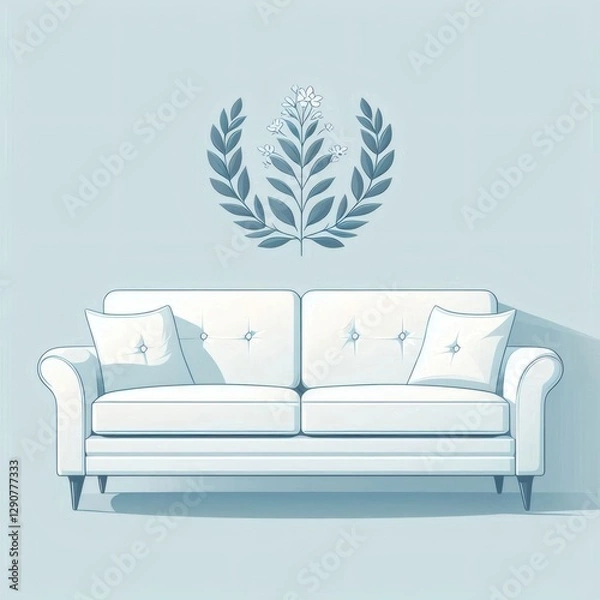 Obraz modern interior design