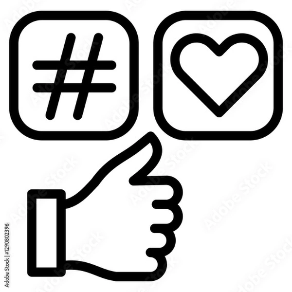 Obraz Social Media Icon