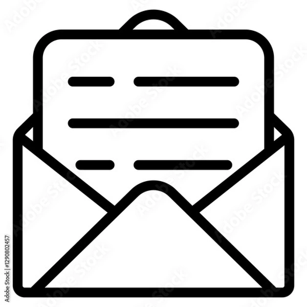 Obraz Newsletter Icon