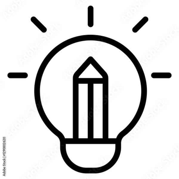 Obraz Creativity Icon