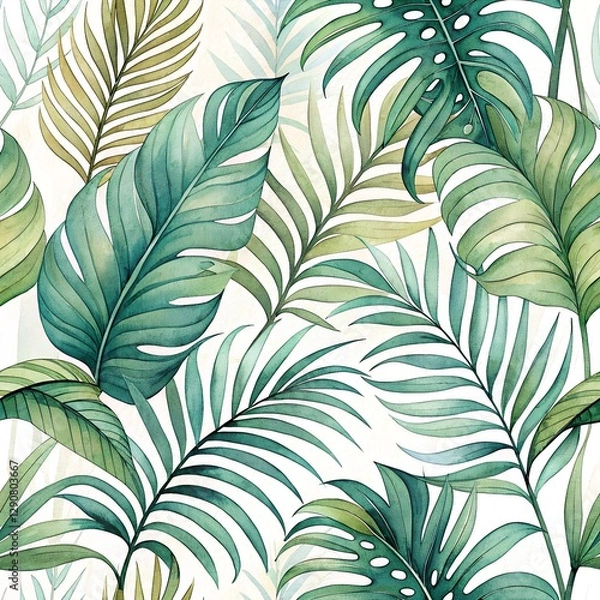 Fototapeta beautiful seamless pattern