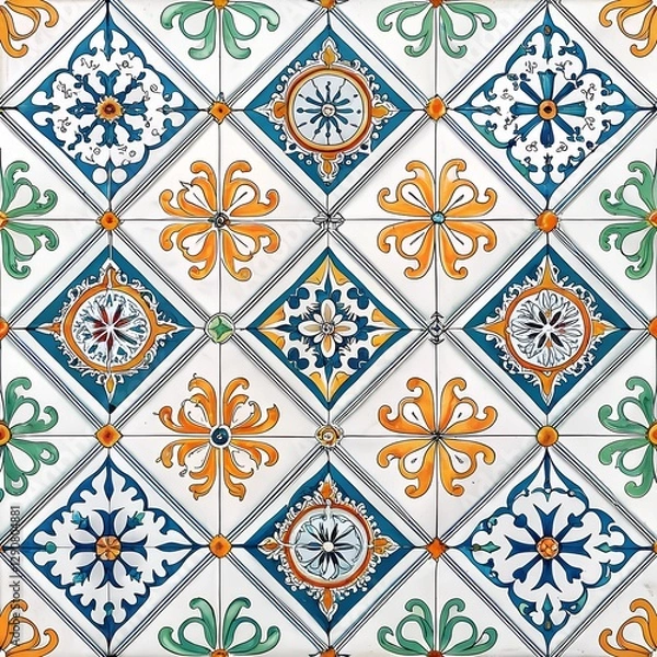 Obraz beautiful seamless pattern
