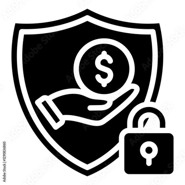 Obraz Bribery Prevention Icons For Design Elements 