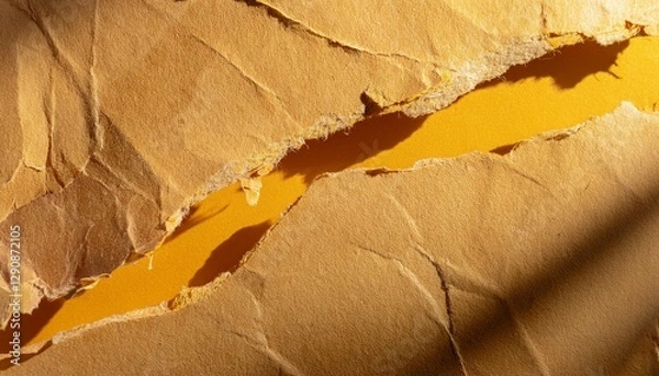 Fototapeta ザラザラした破れた紙の素材