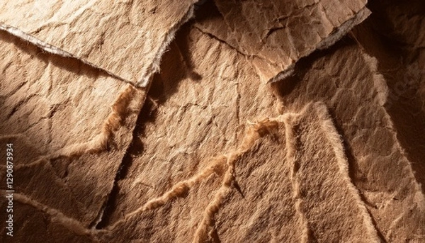 Fototapeta ザラザラした破れた紙の素材