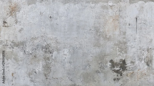 Fototapeta Concrete wall texture background with peeling paint and weathered surface for design and architectural projects, urban themes, and industrial concepts.