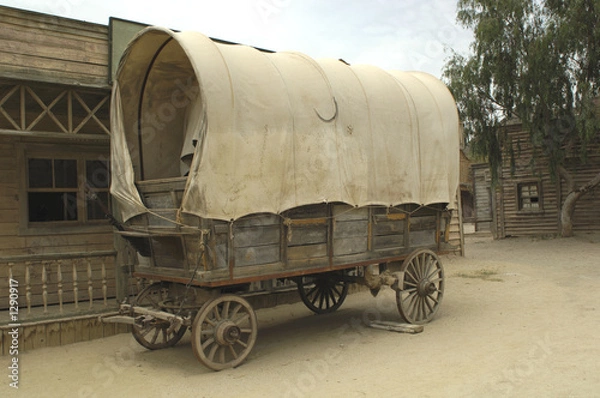 Obraz western wagon