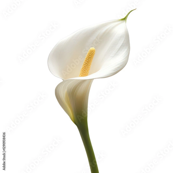 Fototapeta calla lily isolated on transparent png
