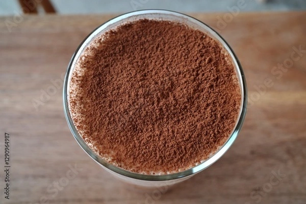 Obraz Ice chocolate in a cup