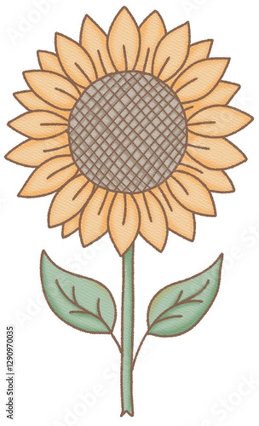 Obraz sunflower and bee