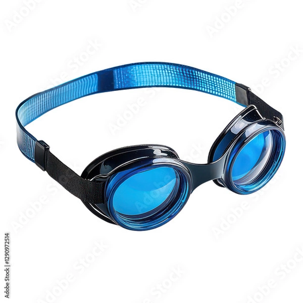 Obraz swimming goggles profile isolated on transparent png
