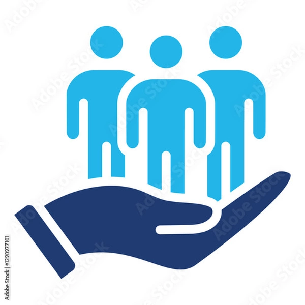 Obraz Diversity And Inclusion Icons For Design Elements 