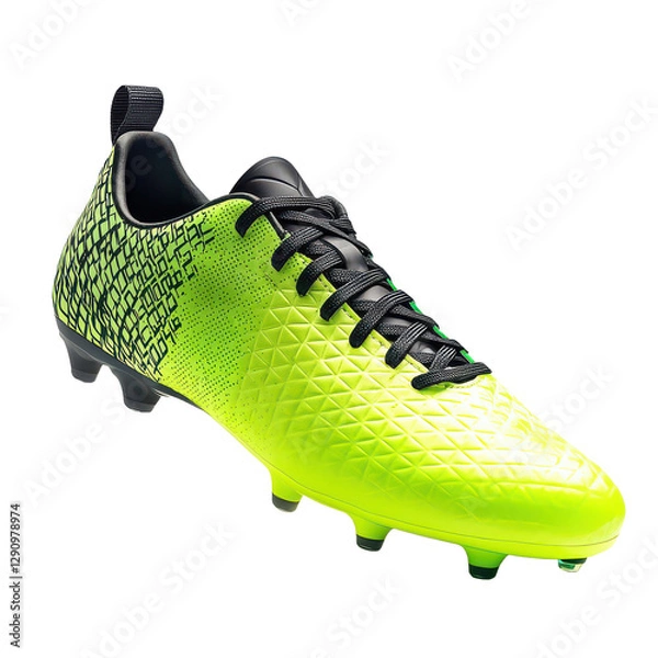 Obraz soccer cleats profile isolated on transparent png