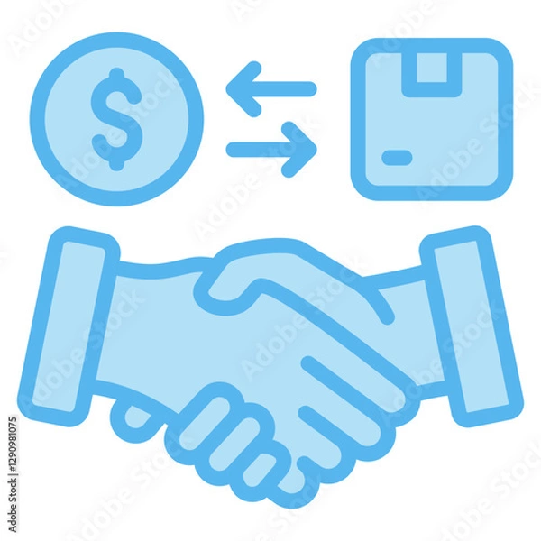 Obraz Fair Trade Icons For Design Elements 