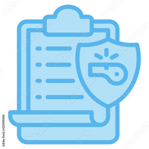 Obraz Whistleblower Icons For Design Elements 