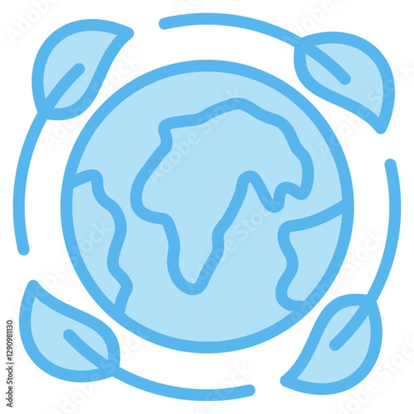 Obraz Sustainability Icons For Design Elements 