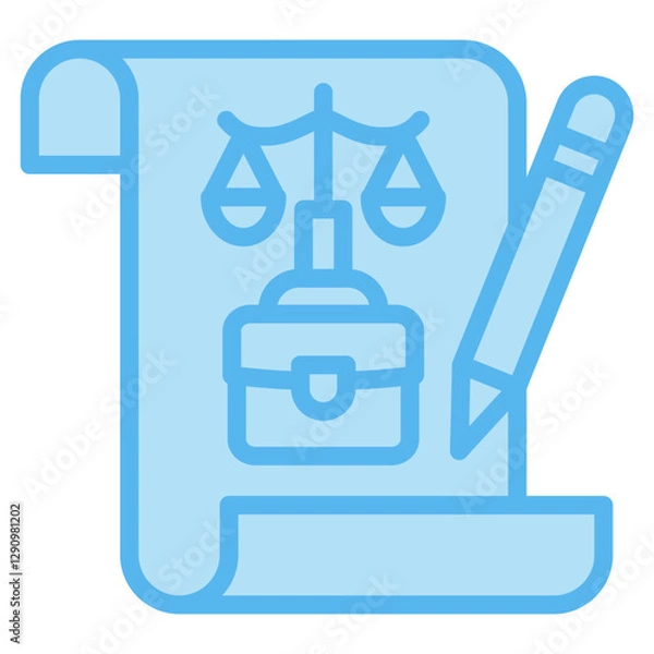 Obraz Business Ethics Report Icons For Design Elements 