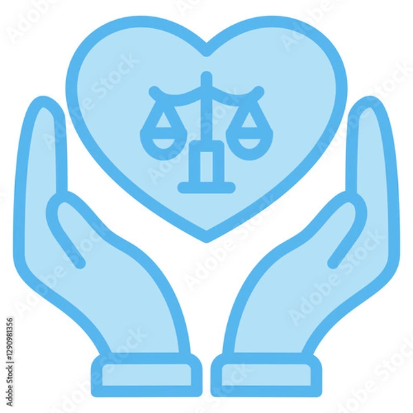 Obraz Workplace Ethics Icons For Design Elements 