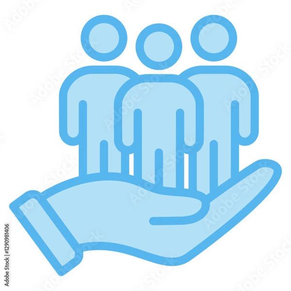 Obraz Diversity And Inclusion Icons For Design Elements 