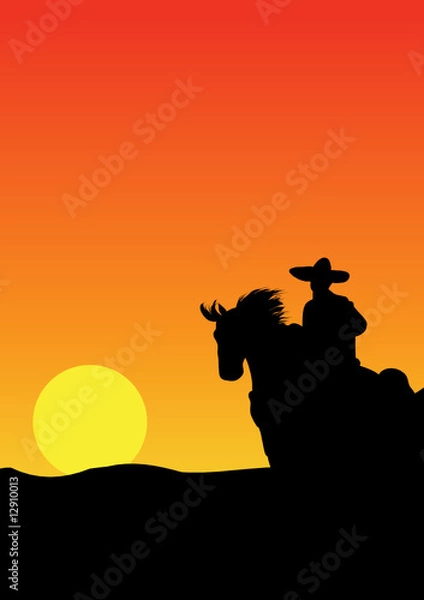 Fototapeta Mexican Sunset