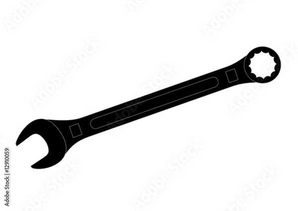 Obraz Ring - Gabelschlüssel