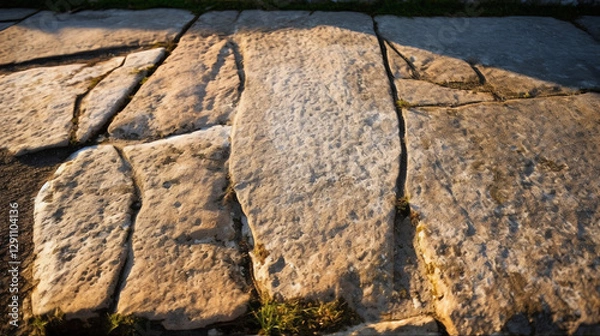 Obraz Sunlit Stone Slab