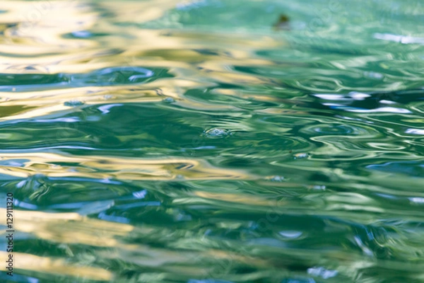 Fototapeta abstract surface of the water