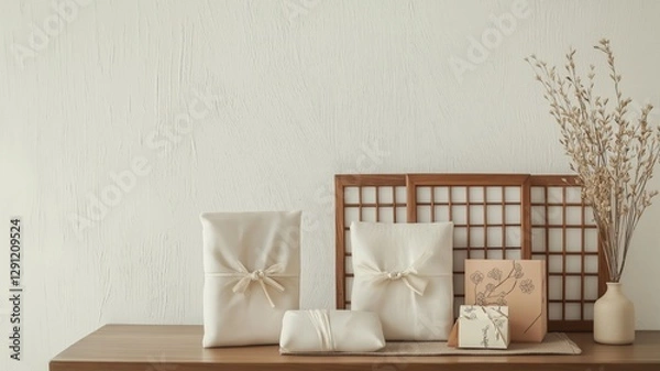 Obraz 한국,전통,선물,명절,보자기
