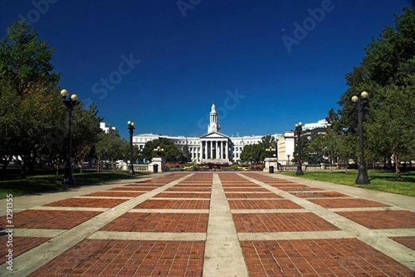 Fototapeta denver city and county building