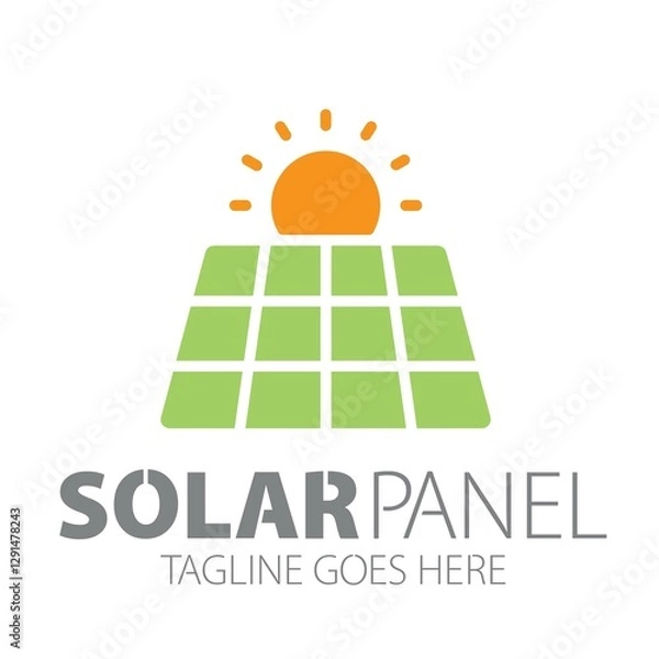 Obraz Solar Energy Logo