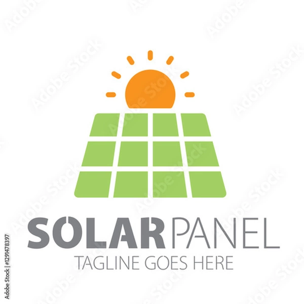 Obraz Solar Energy Logo