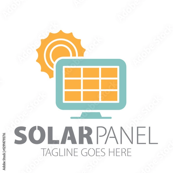 Obraz Solar Energy Logo