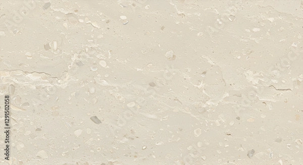 Fototapeta A warm white rough stone texture with a grainy surface.