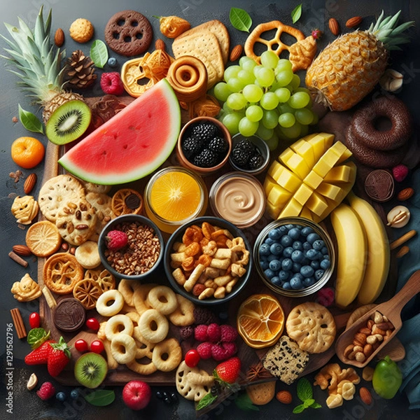 Obraz fruits and vegetables