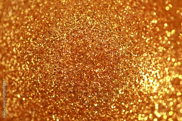 Fototapeta orange circles bokeh background