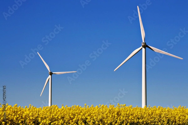 Obraz Windenergie