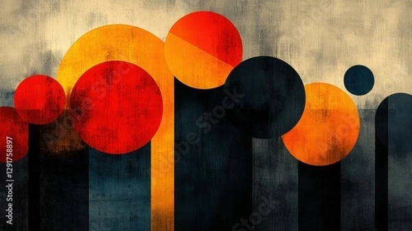 Fototapeta Abstract colorful background, texture.