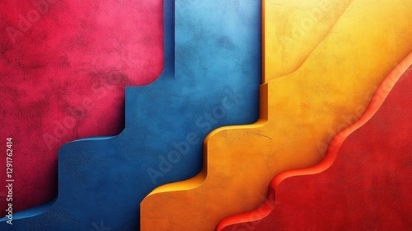 Fototapeta Abstract colorful background, texture.