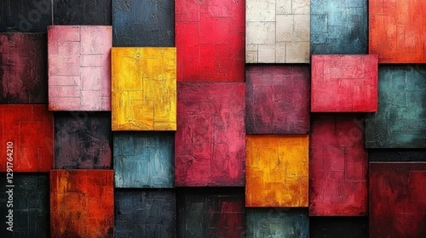 Fototapeta Abstract colorful background, texture.