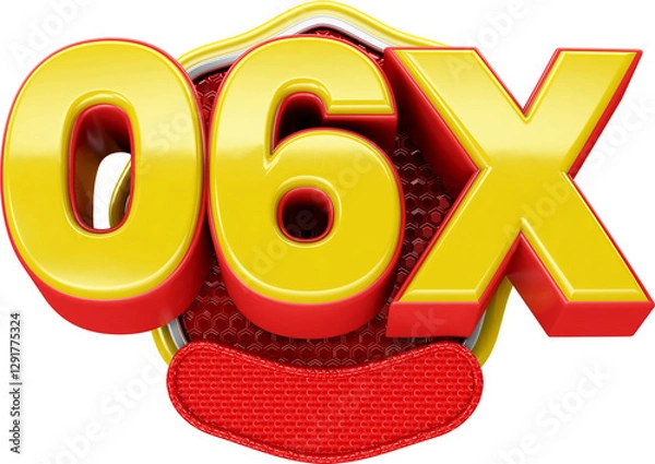 Obraz SELO 3D PARCELE EM VEZES.