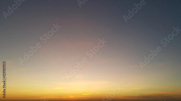 Fototapeta The early morning sky