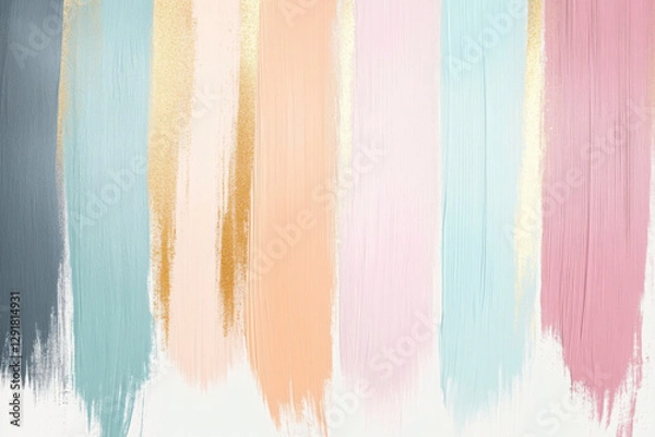 Obraz Brush strokes background
